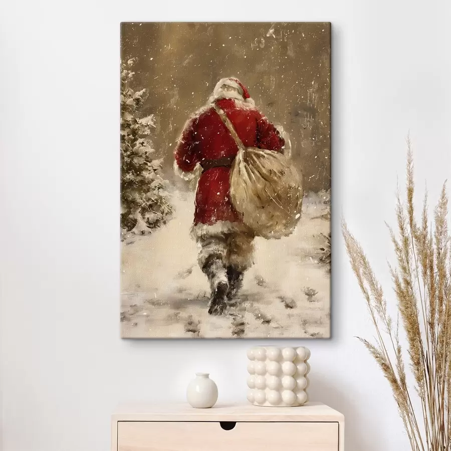 Glezna Ziemassvētku vecītis s46590
