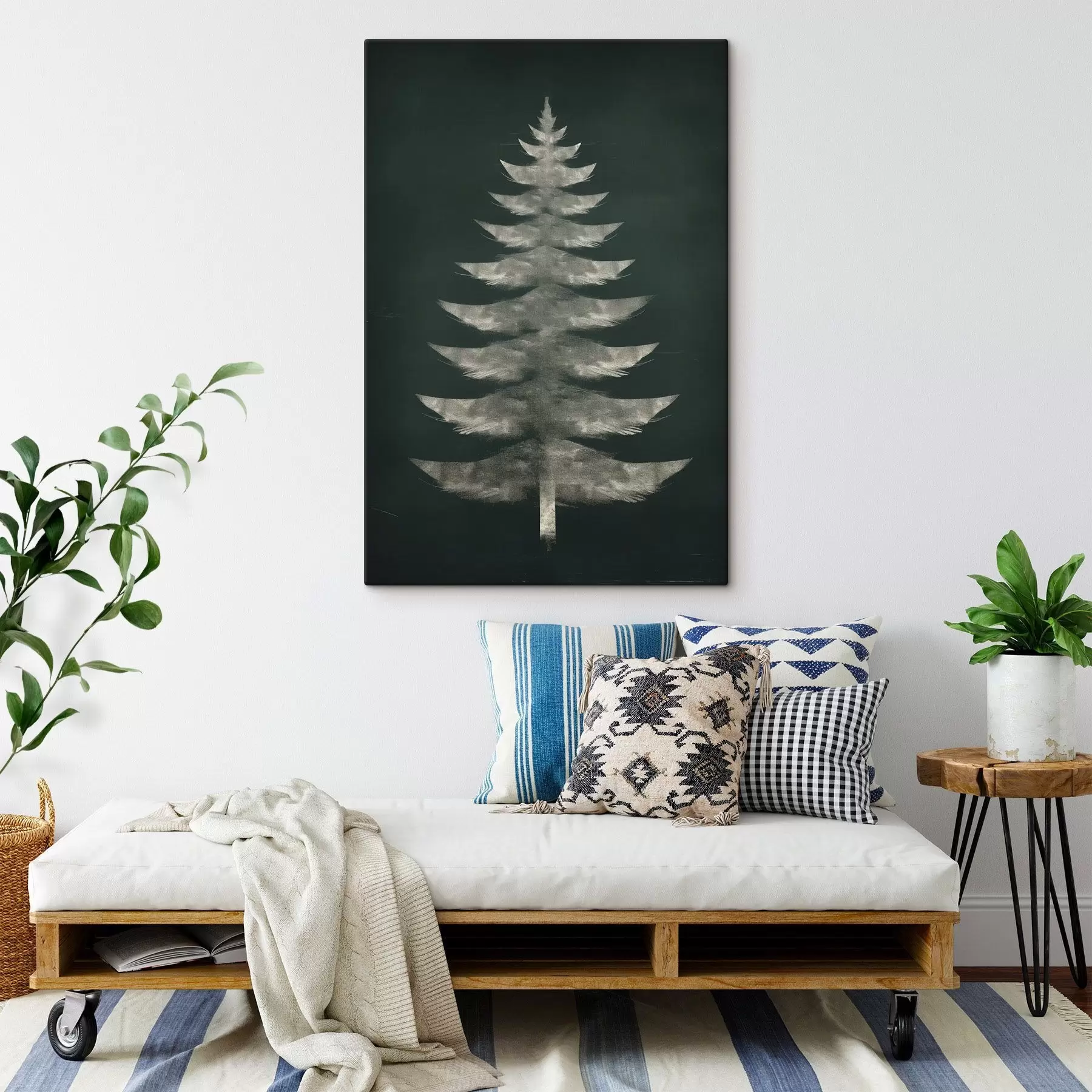 Glezna Ziemassvētku eglīte s46593