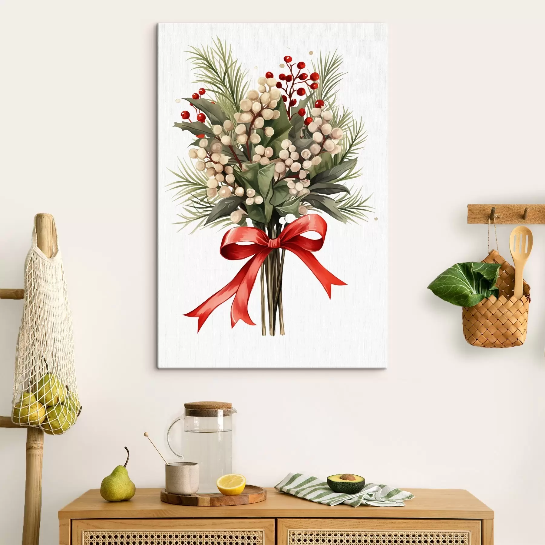 Glezna Ziemassvētku āboliņš s46596