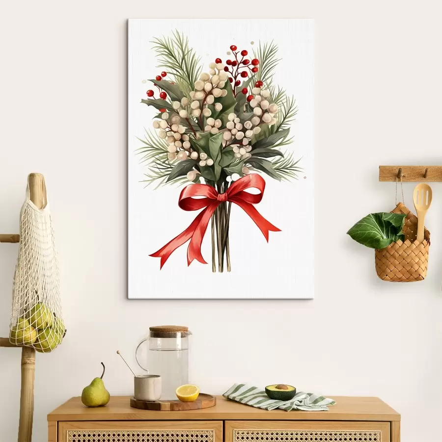 Glezna Ziemassvētku āboliņš s46596