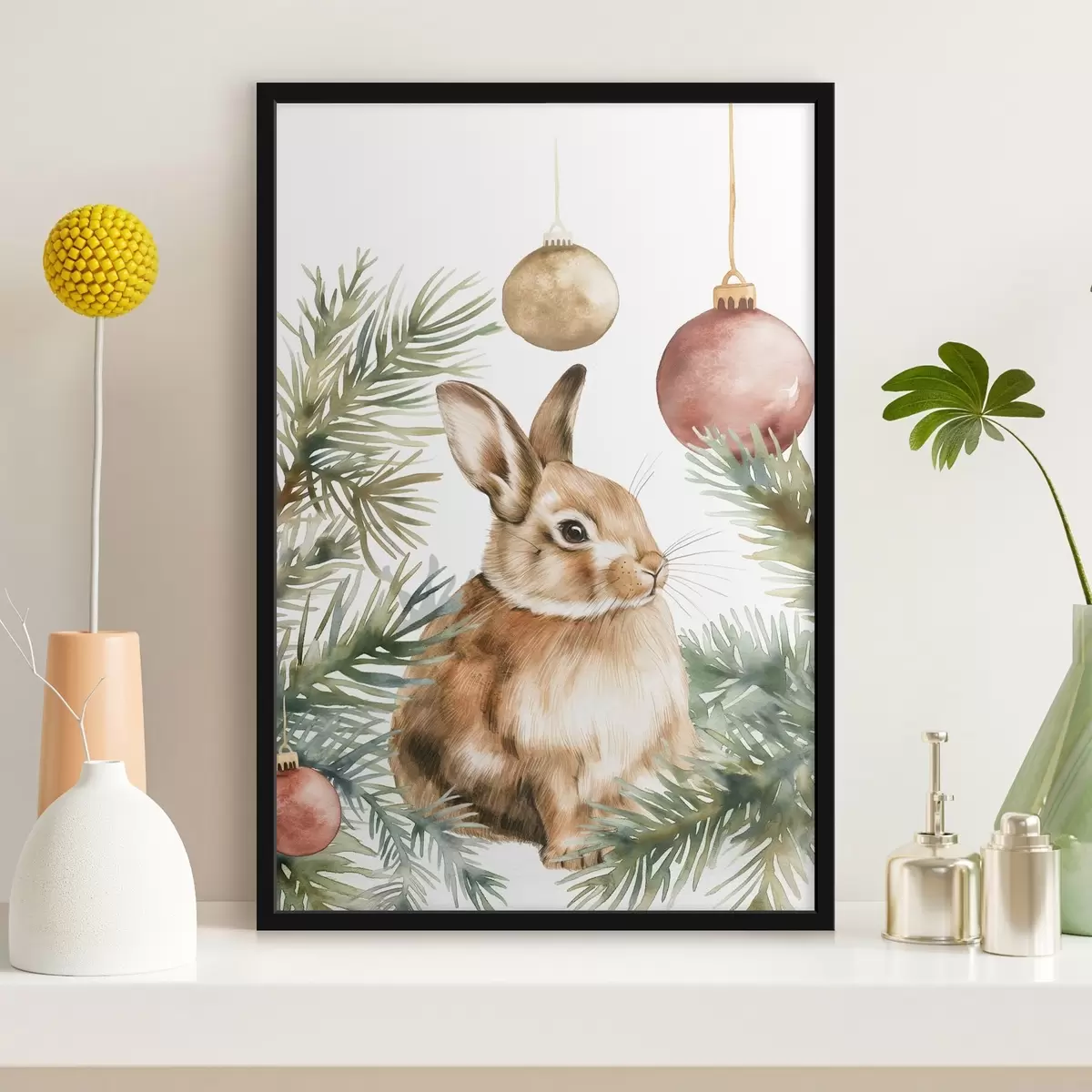 Plakāts Jaungada zaķis f46603