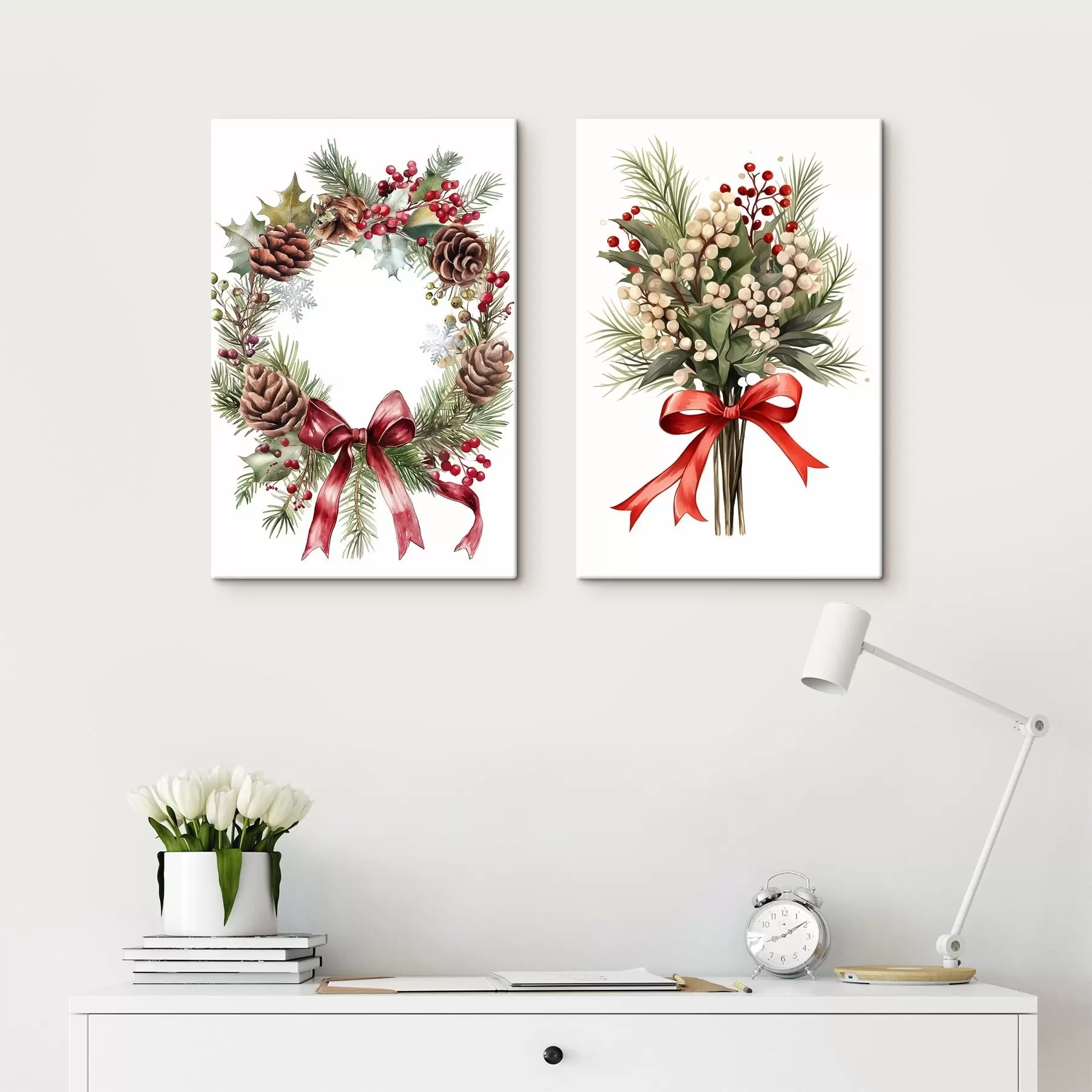 Glezna Ziemassvētku rotājumi m00955