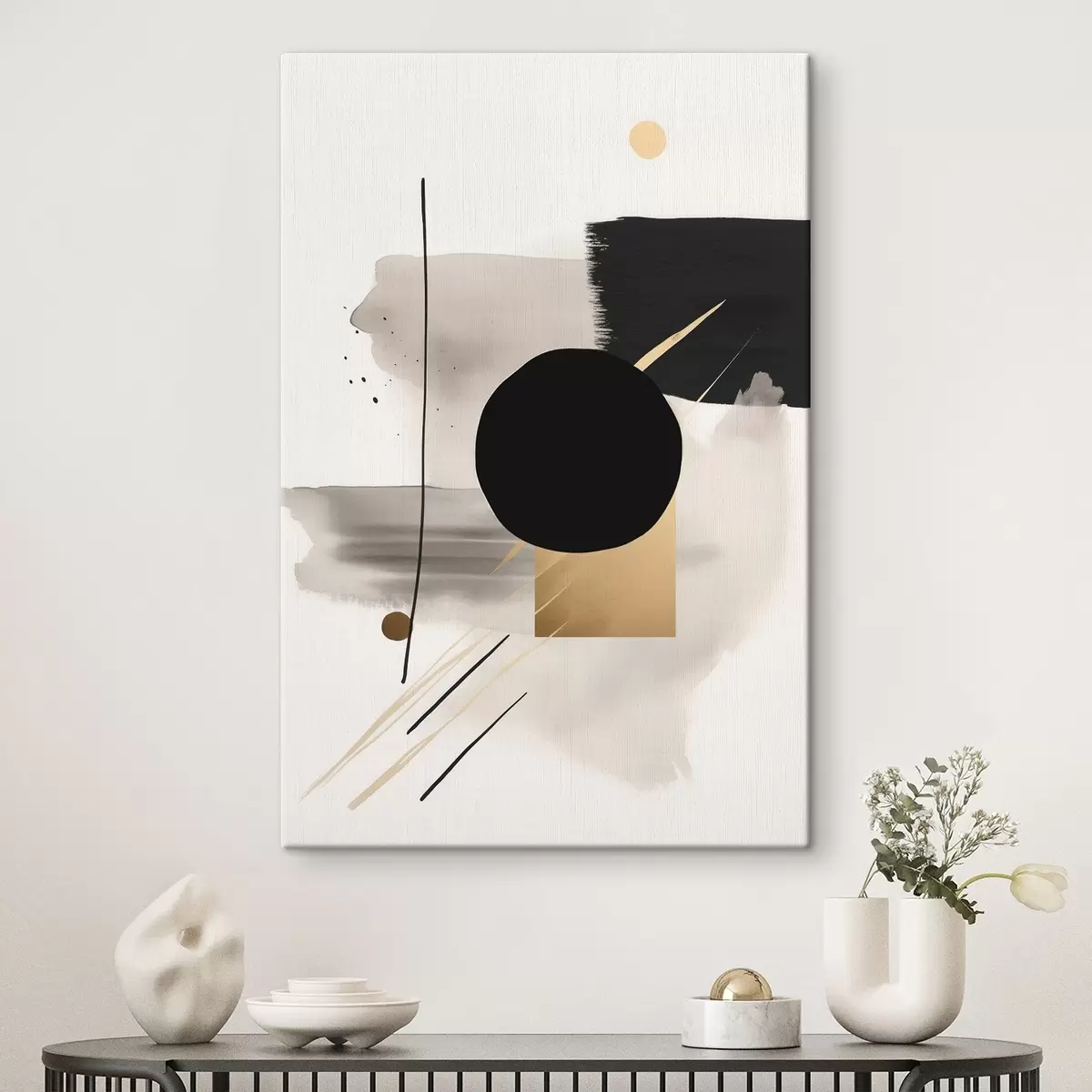 Glezna Abstrakcijas ar formām s46572