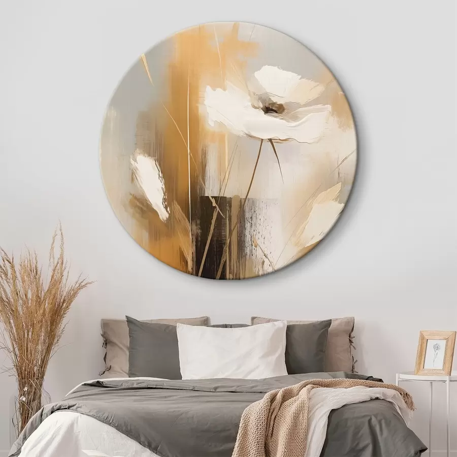 Glezna Abstrakts savvaļas zieds r46453