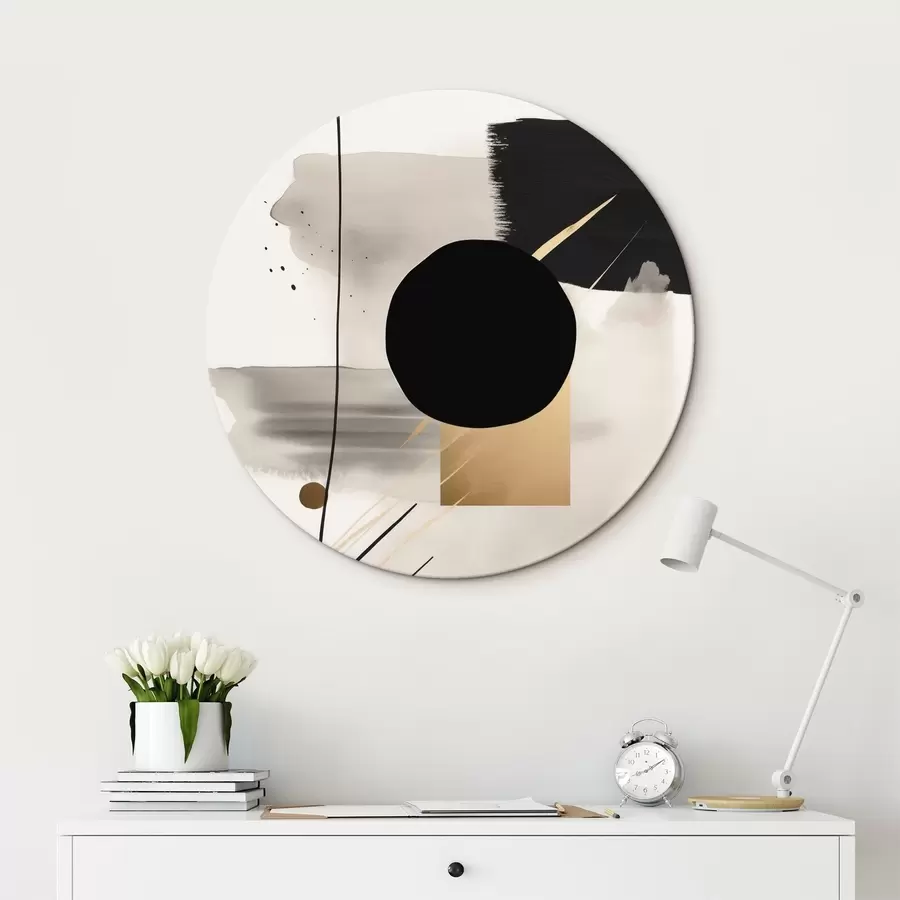 Glezna Abstrakcijas ar formām r46572