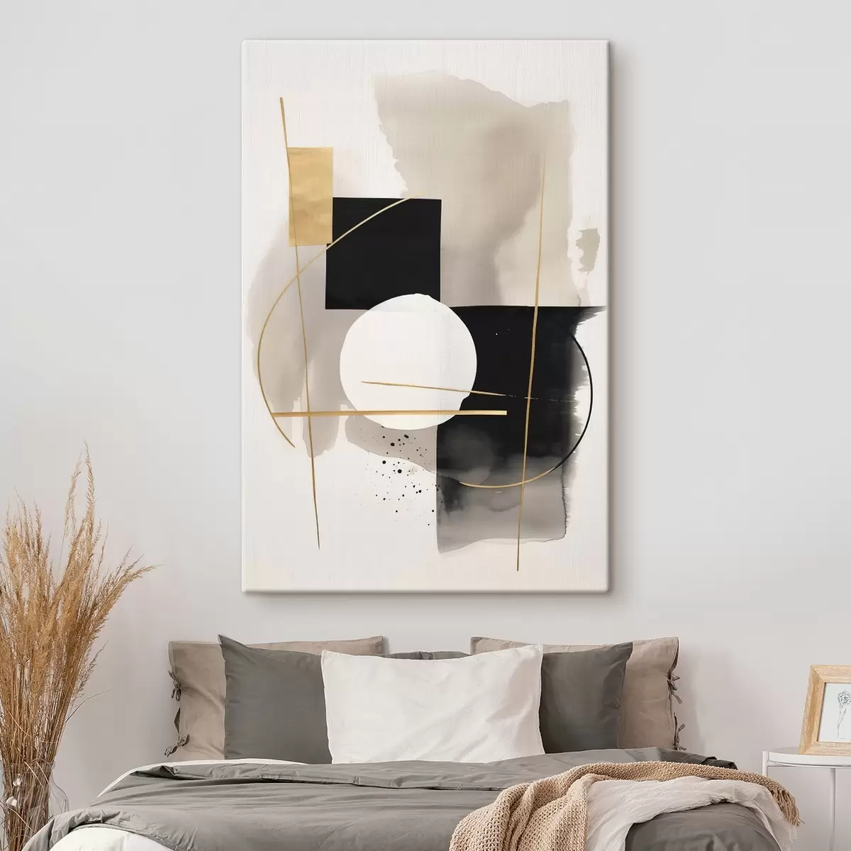 Glezna Abstrakcijas ar formām s46573