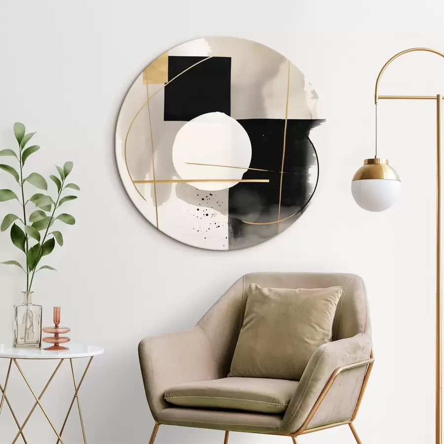 Glezna Abstrakcijas ar formām r46573