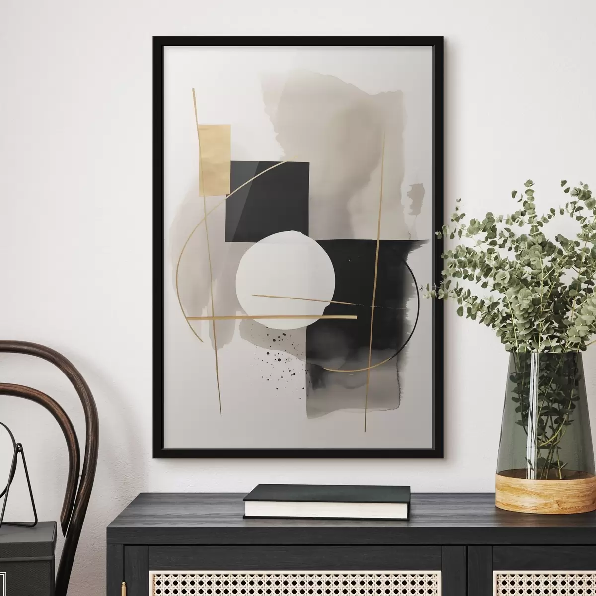 Plakāts Abstrakcijas ar formām f46573