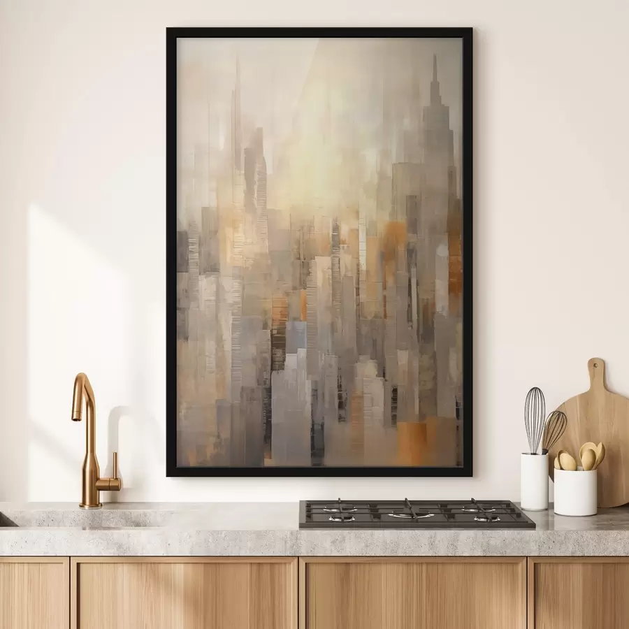 Fototapetes Abstraktā pilsētas ainava f46580