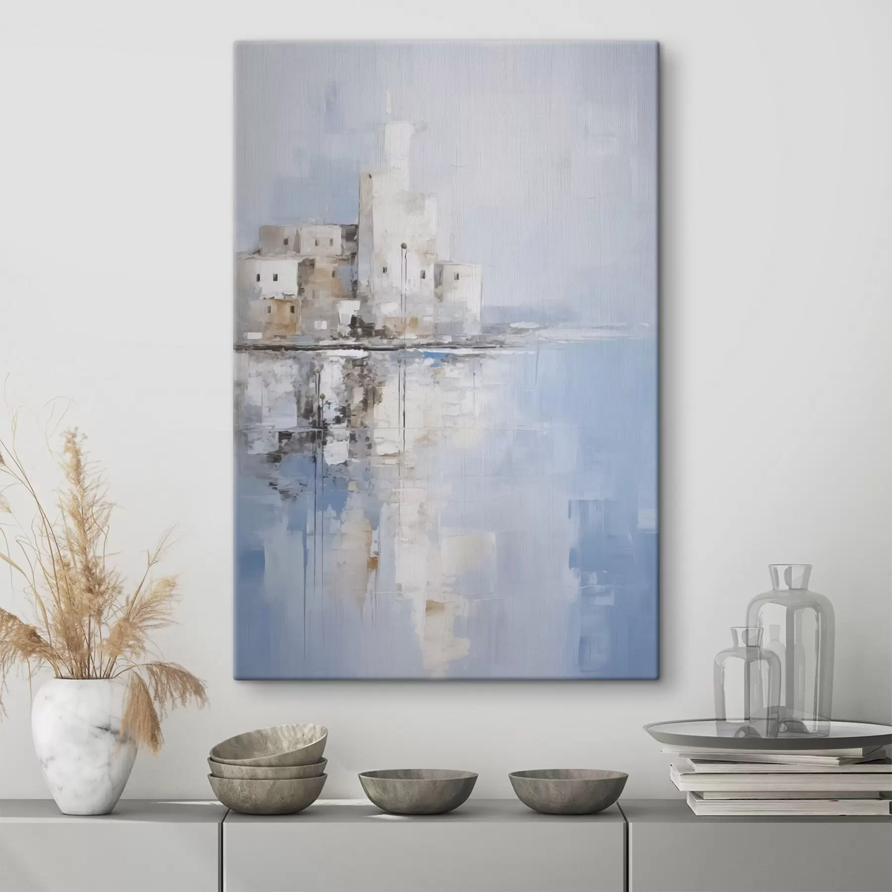 Glezna Abstrakta ainavas imitācija glezniecībā s46674