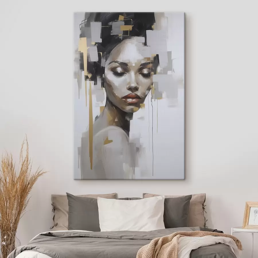 Glezna Abstraktais portrets s46676