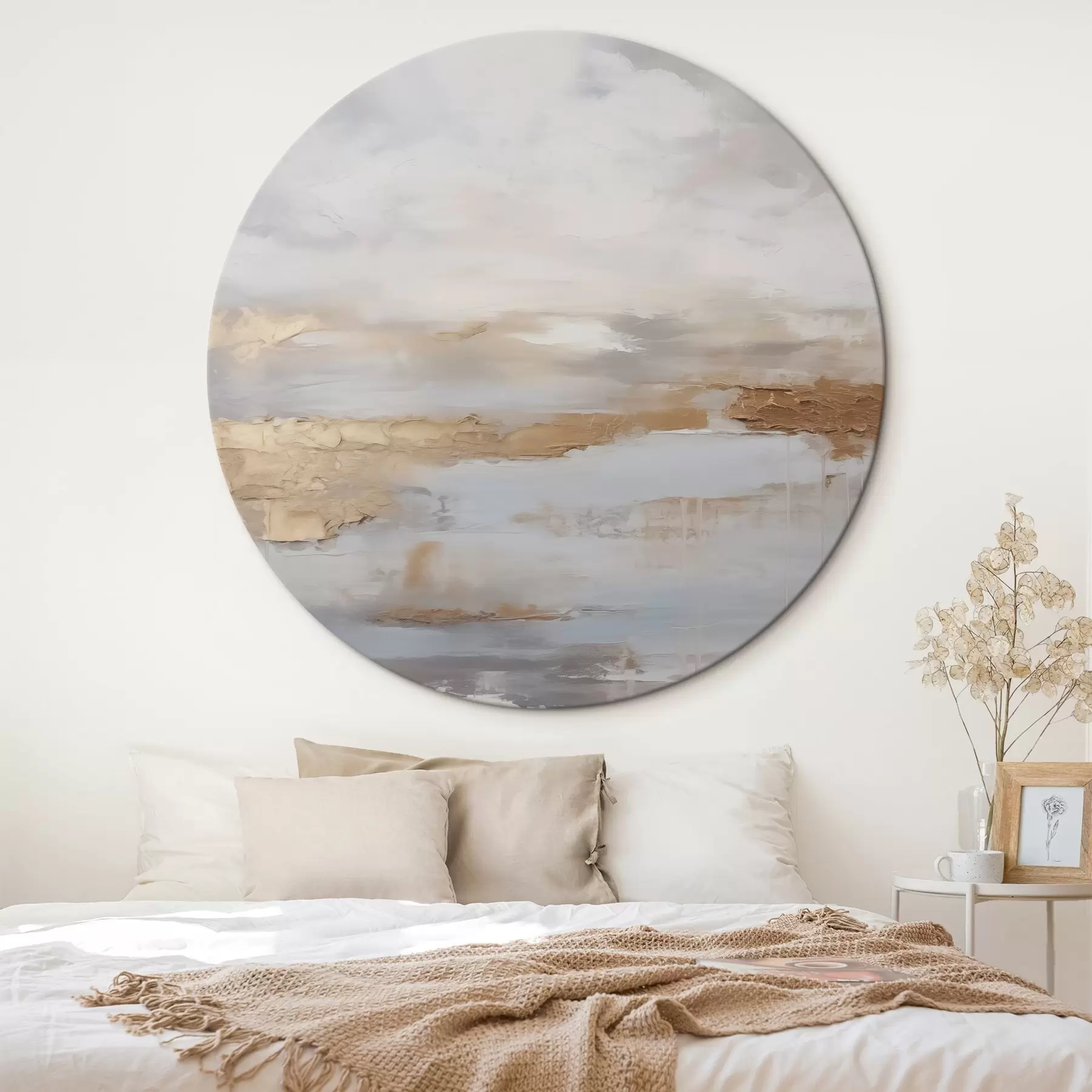 Glezna Abstrakta kompozīcija, glezna imitācija r46678