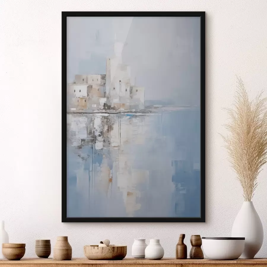 Fototapetes Abstrakta ainavas imitācija glezniecībā f46674