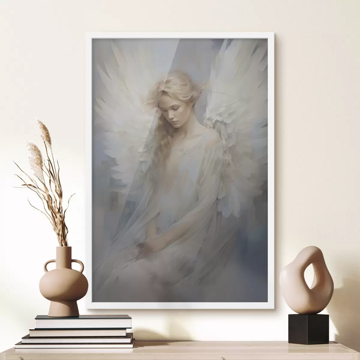 Plakāts Eņģeļu abstrakcija f46681