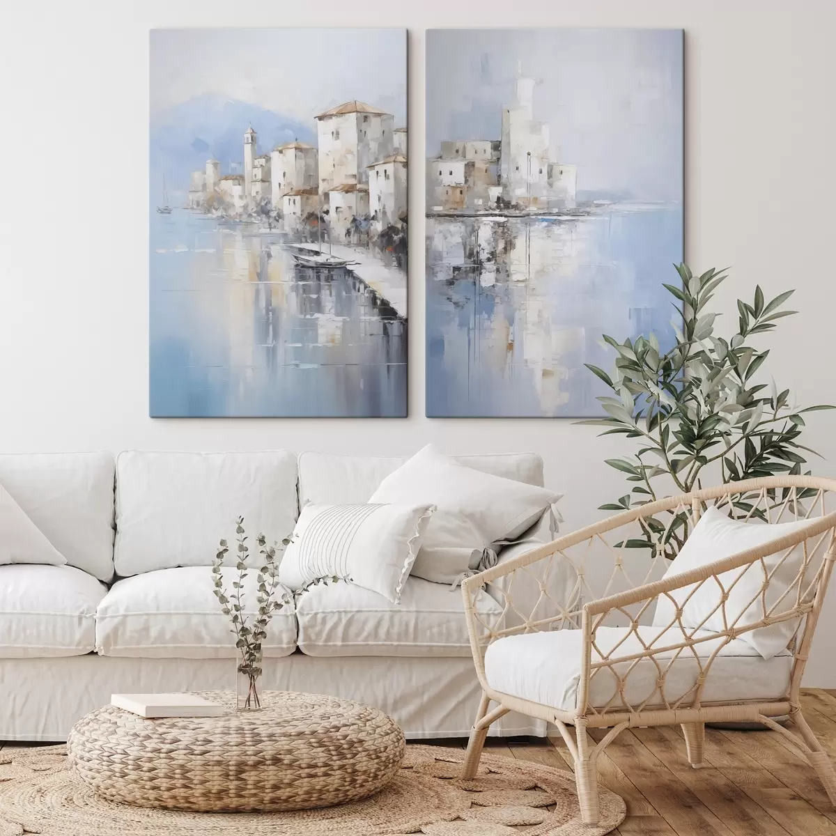 Glezna Abstrakta ainavas imitācija glezniecībā m00997