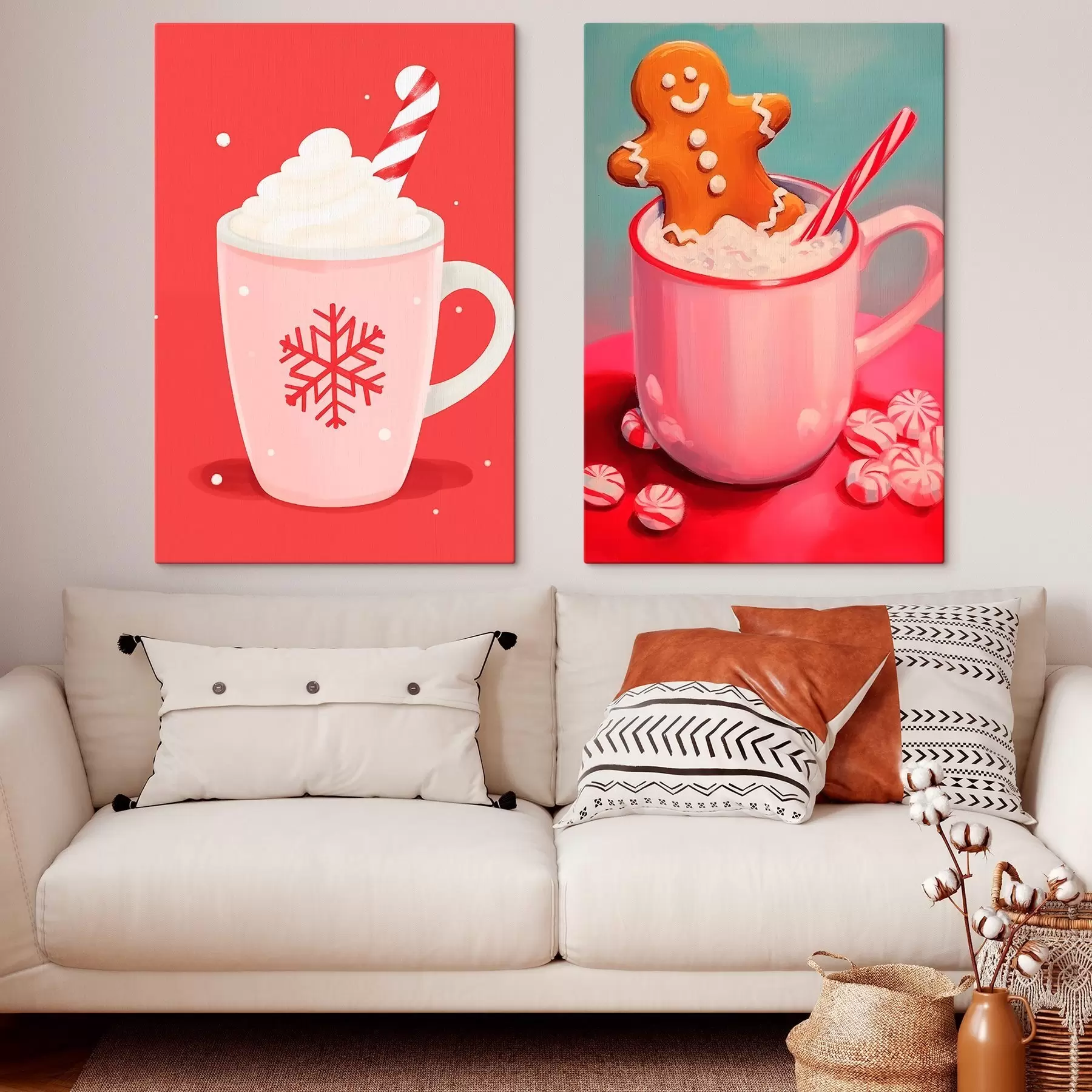 Glezna Ziemassvētku atmosfēra m00977