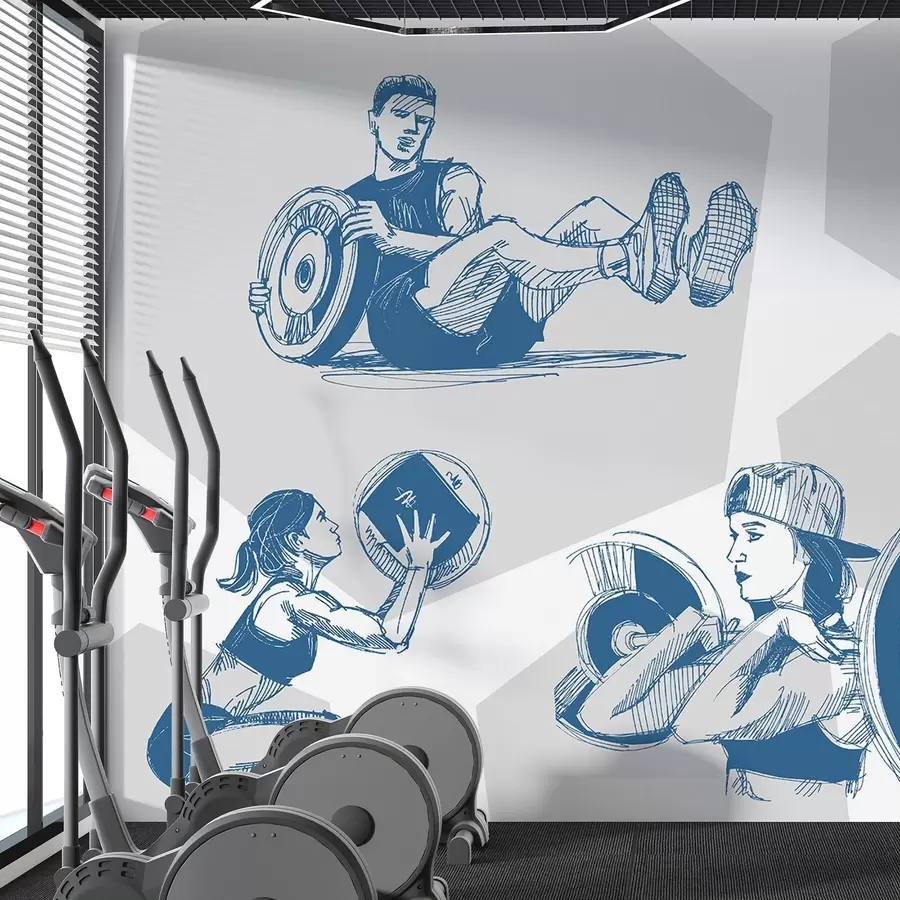 Fototapetes Sportisti w04909