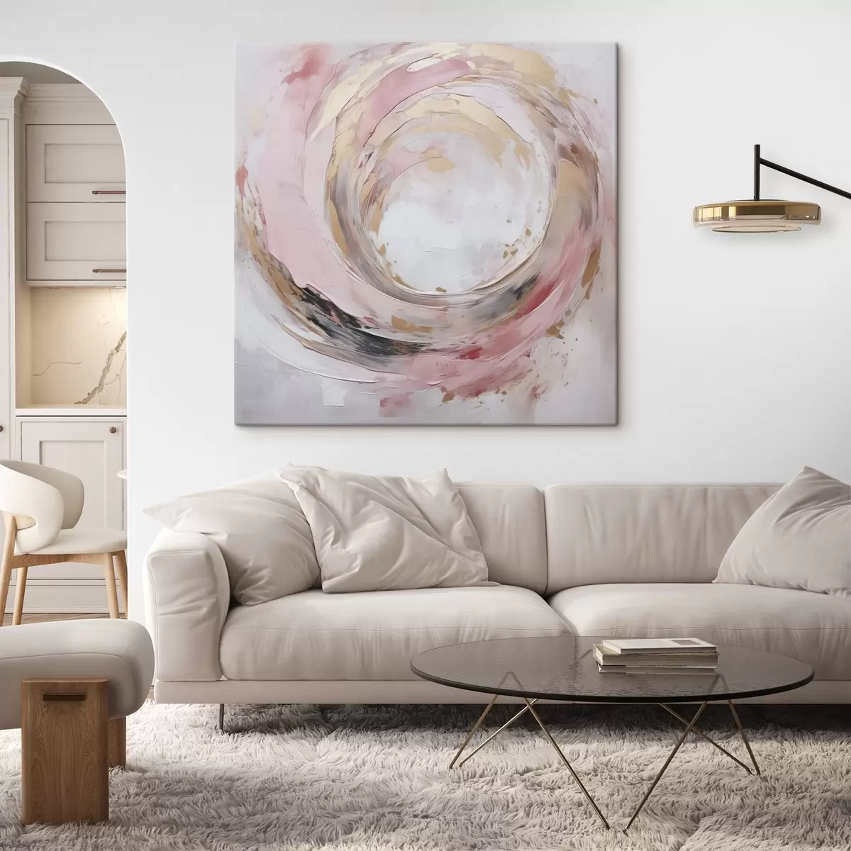 Glezna Viesulis, imitācijas glezna s46744