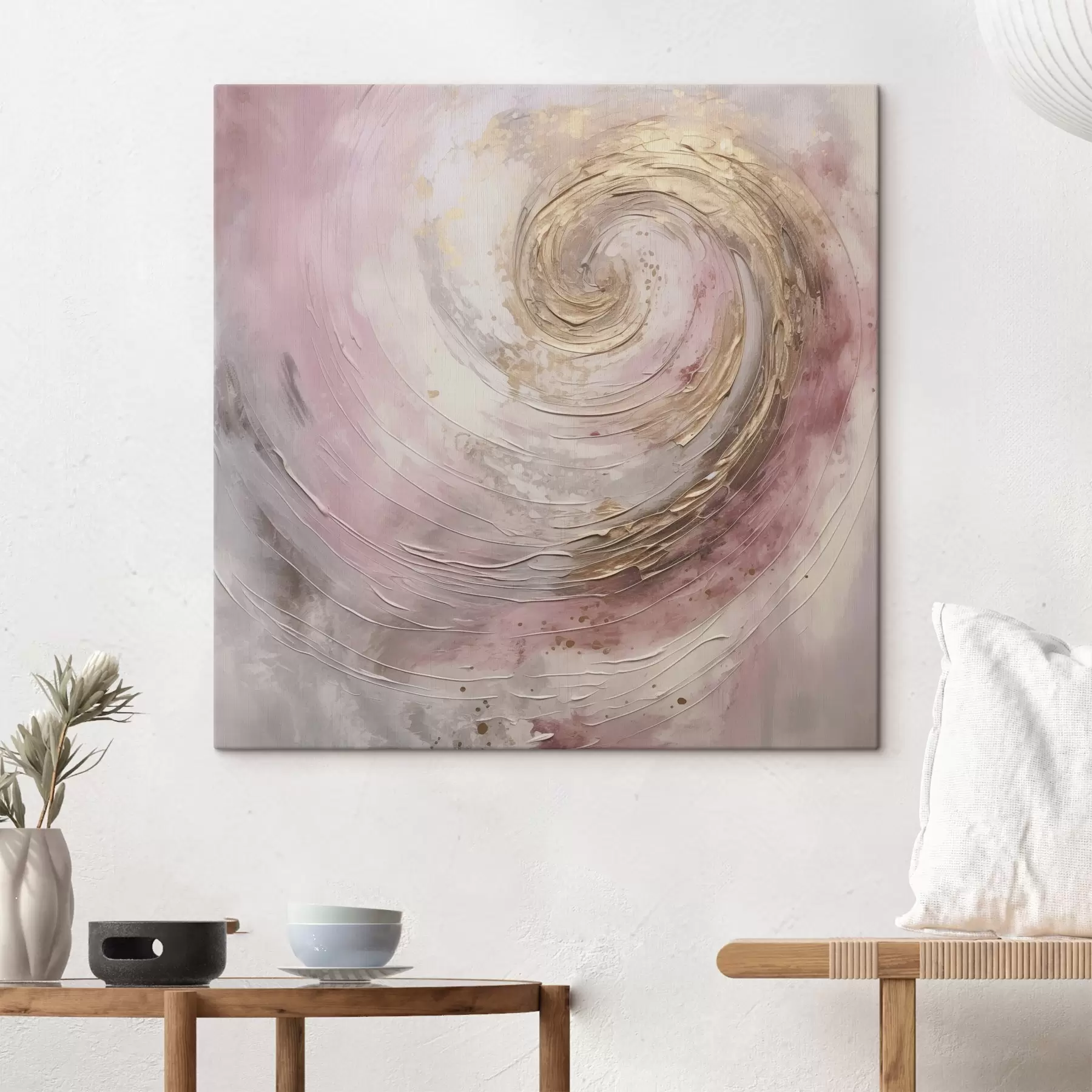 Glezna Abstrakts virpulis, imitācijas glezna s46745