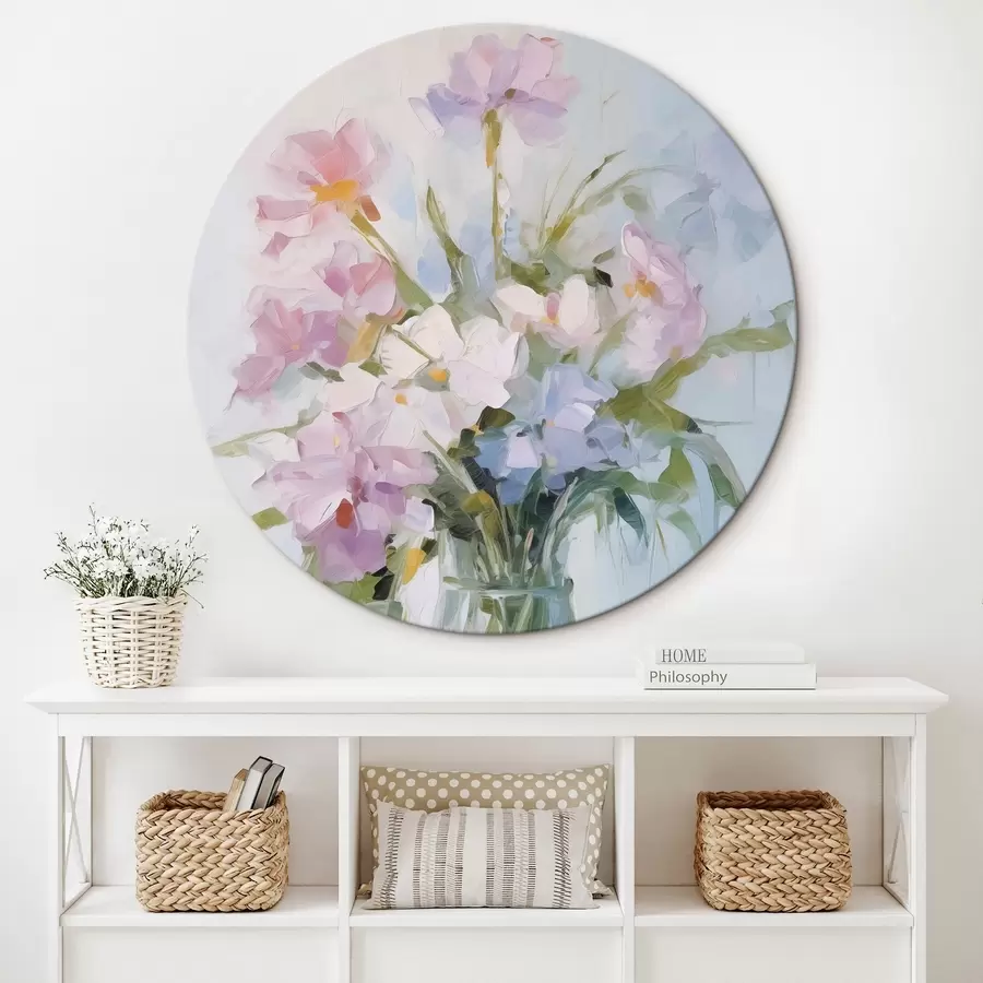 Glezna Ziedu pušķis vāzē, glezna r46751