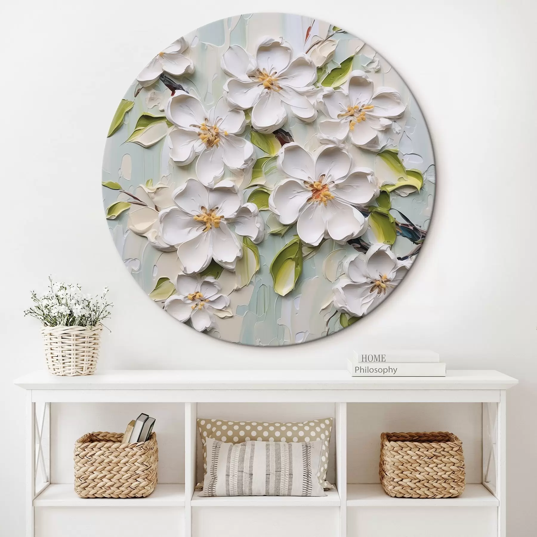 Glezna Ziedu imitācija glezniecība r46754