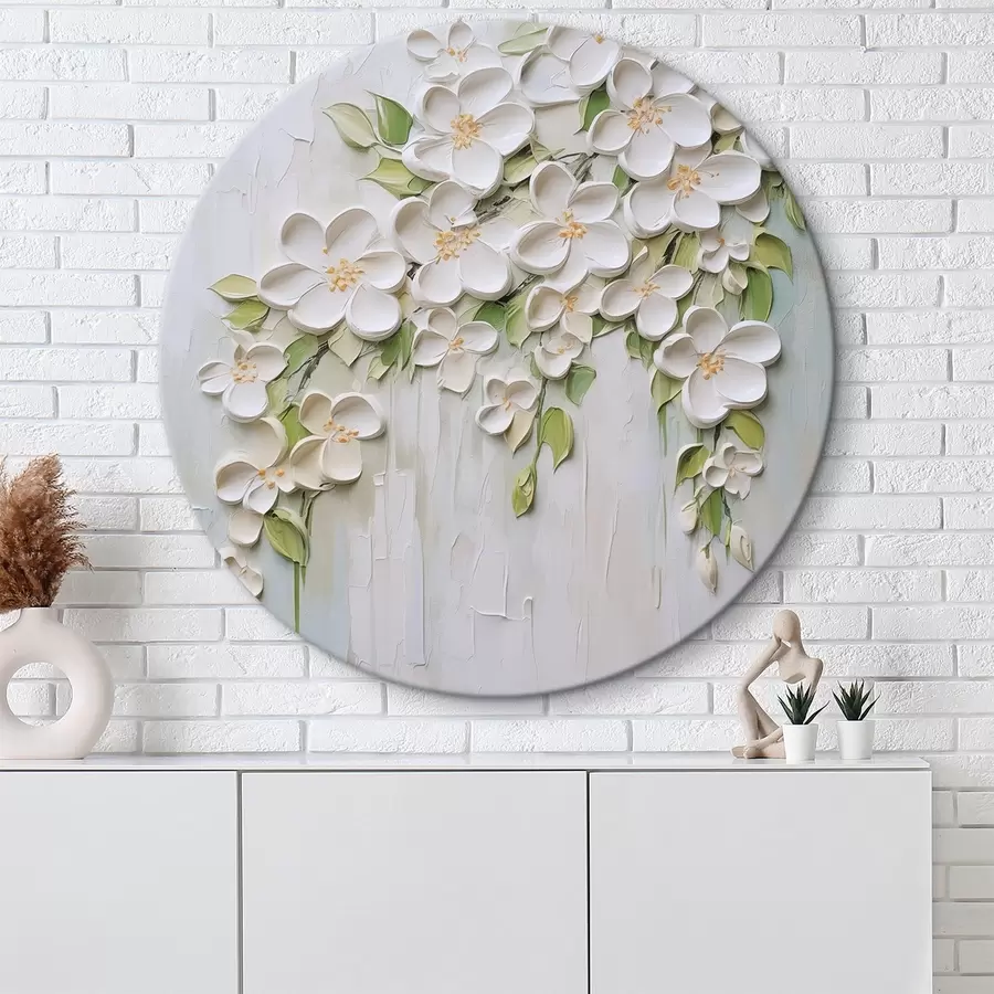 Glezna Abstraktu ziedu imitācija glezniecībā r46755