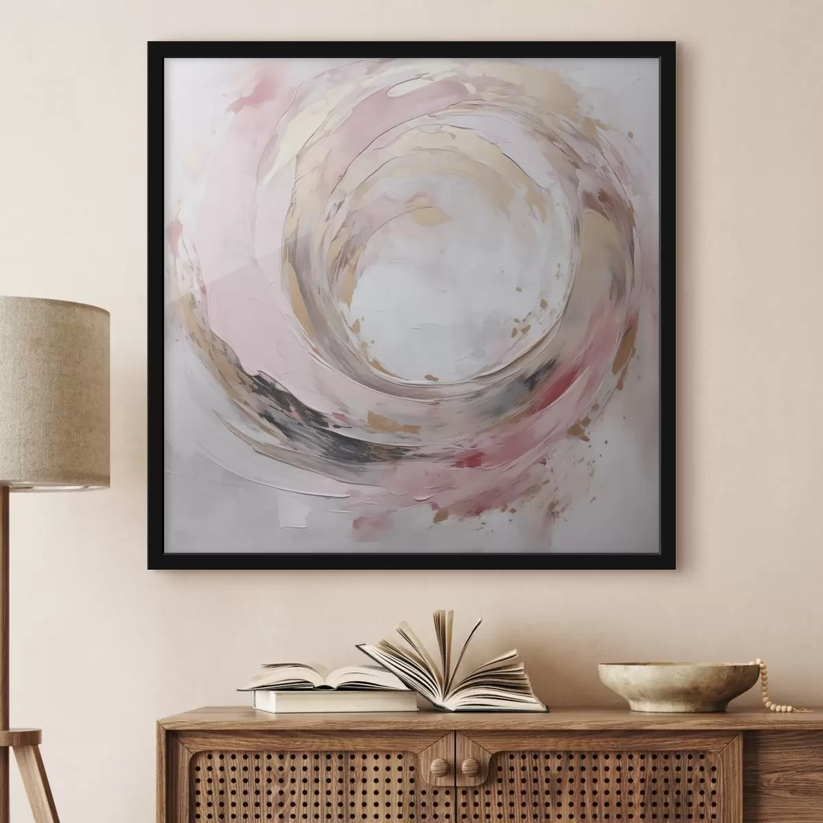 Plakāts Viesulis, imitācijas glezna f46744