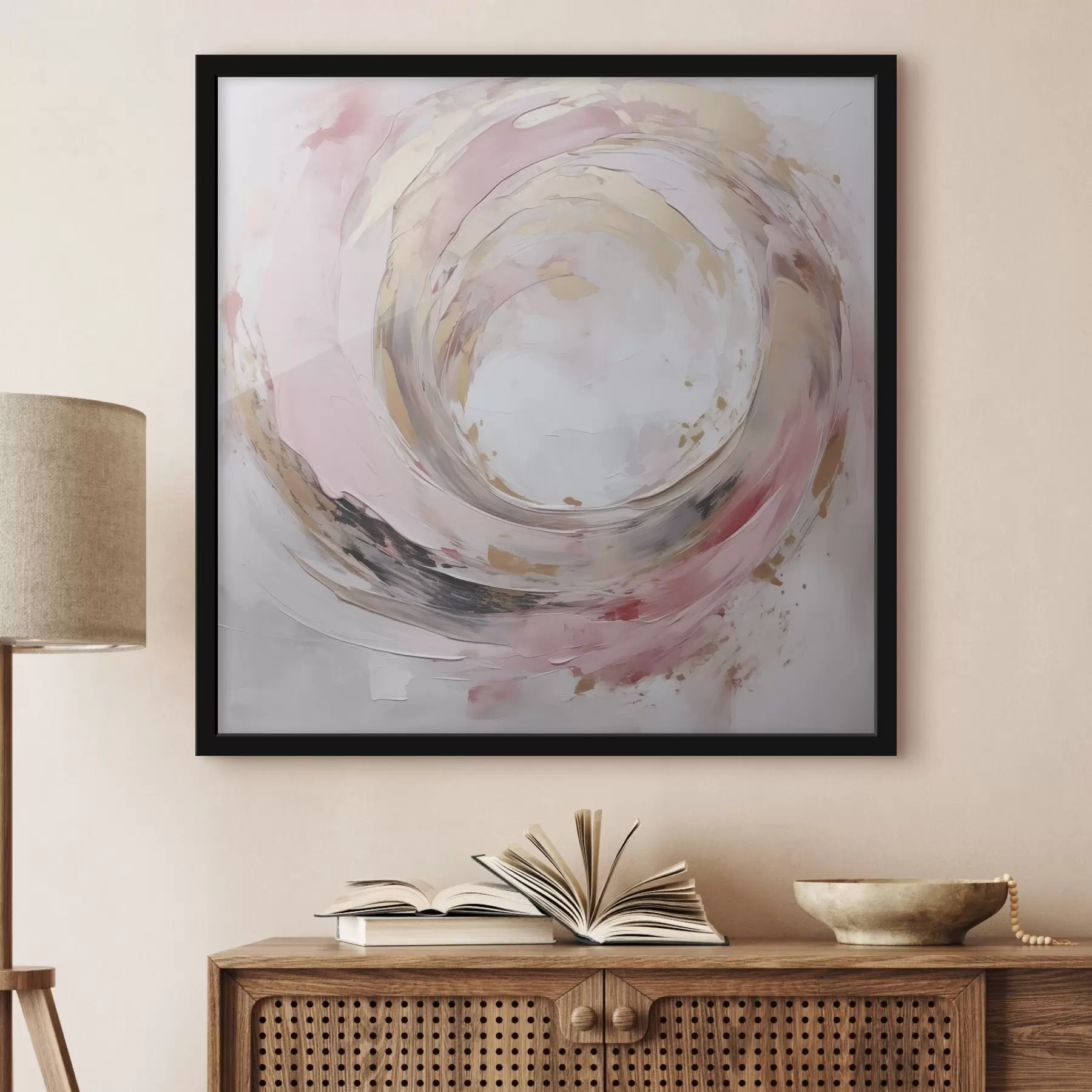 Fototapetes Viesulis, imitācijas glezna f46744