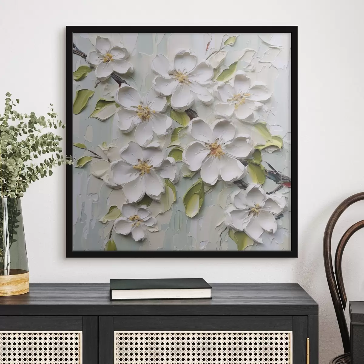 Plakāts Ziedu imitācija glezniecība f46754