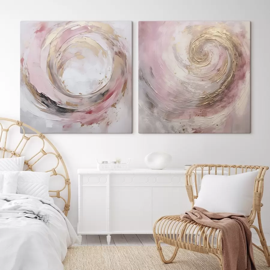 Glezna Abstrakta virpuļveida imitācijas glezna m01028