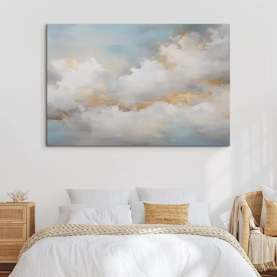 Glezna Debesis un mākoņi, glezna s46760