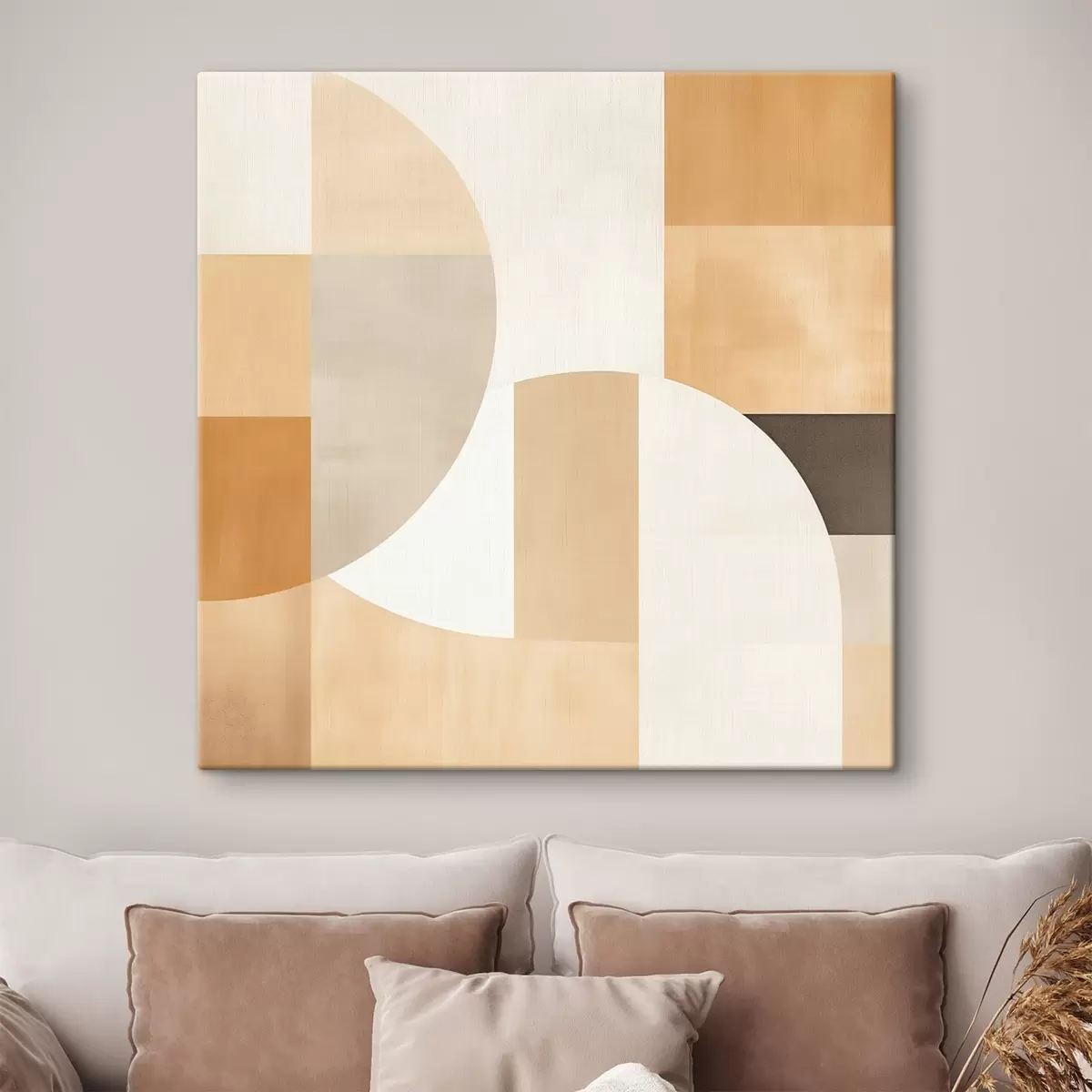 Glezna Dekoratīvi pauguri mākslinieciskā stilā s46651