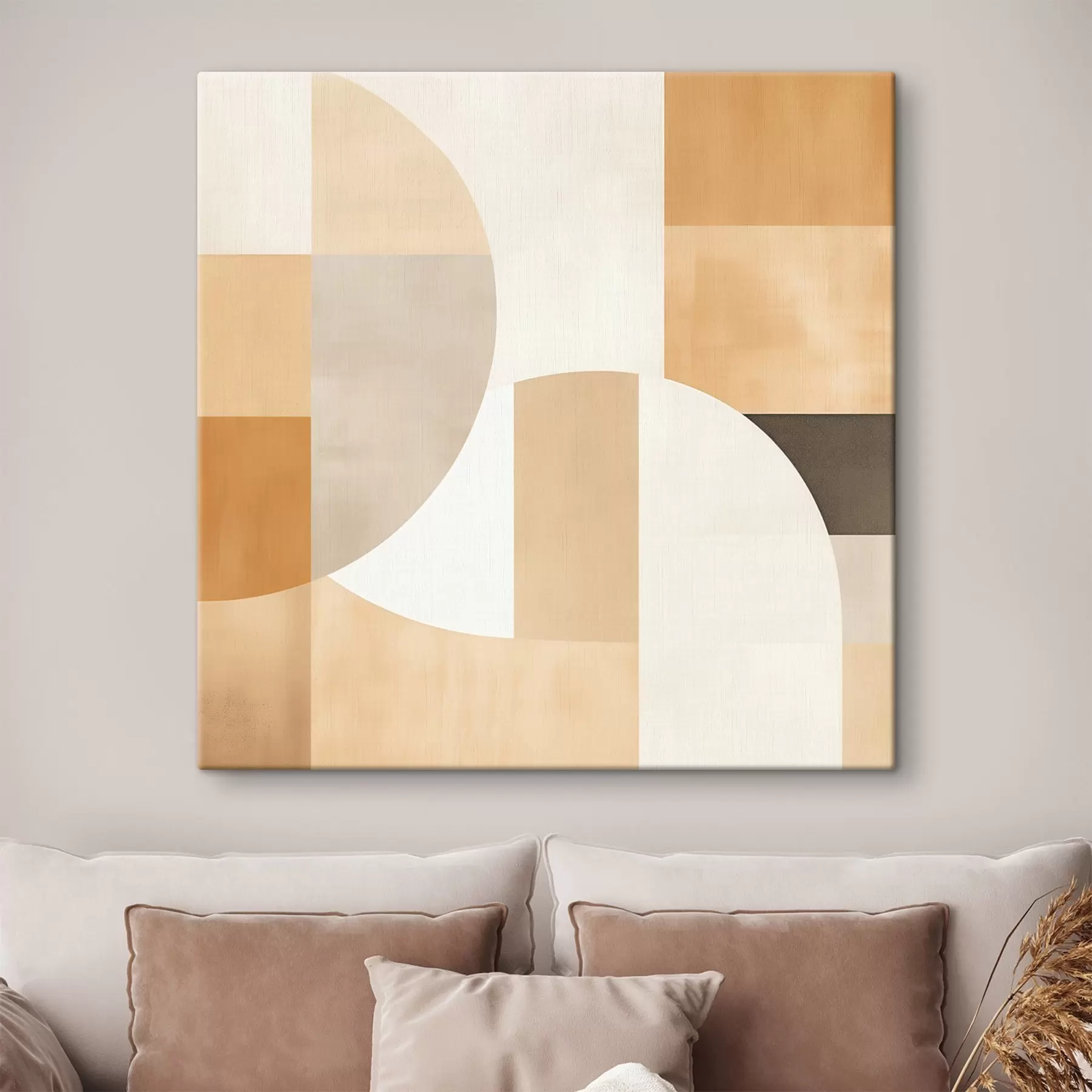 Glezna Dekoratīvi pauguri mākslinieciskā stilā s46651