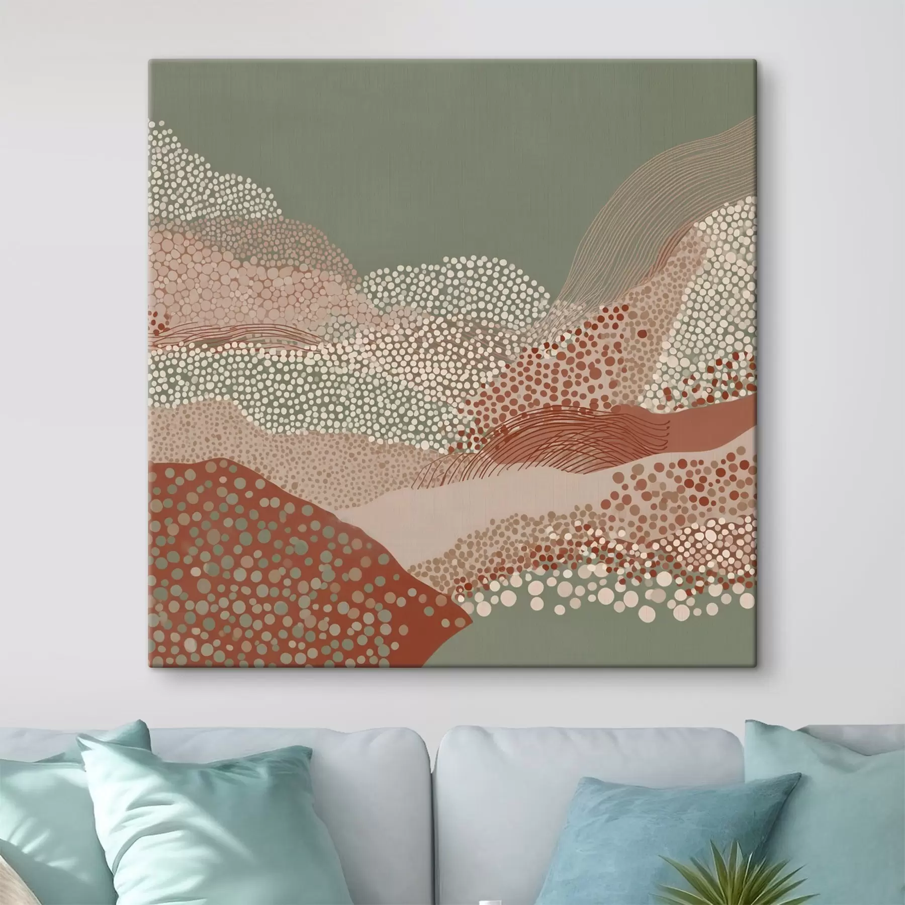 Glezna Ainava stilizētā interpretācijā s46652