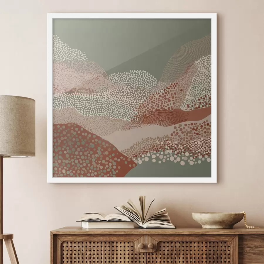 Fototapetes Ainava stilizētā izpildījumā f46652