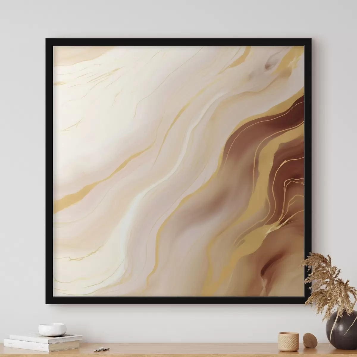 Plakāts Kompozīcija ar dabīgiem krāsu pārejiem f46661