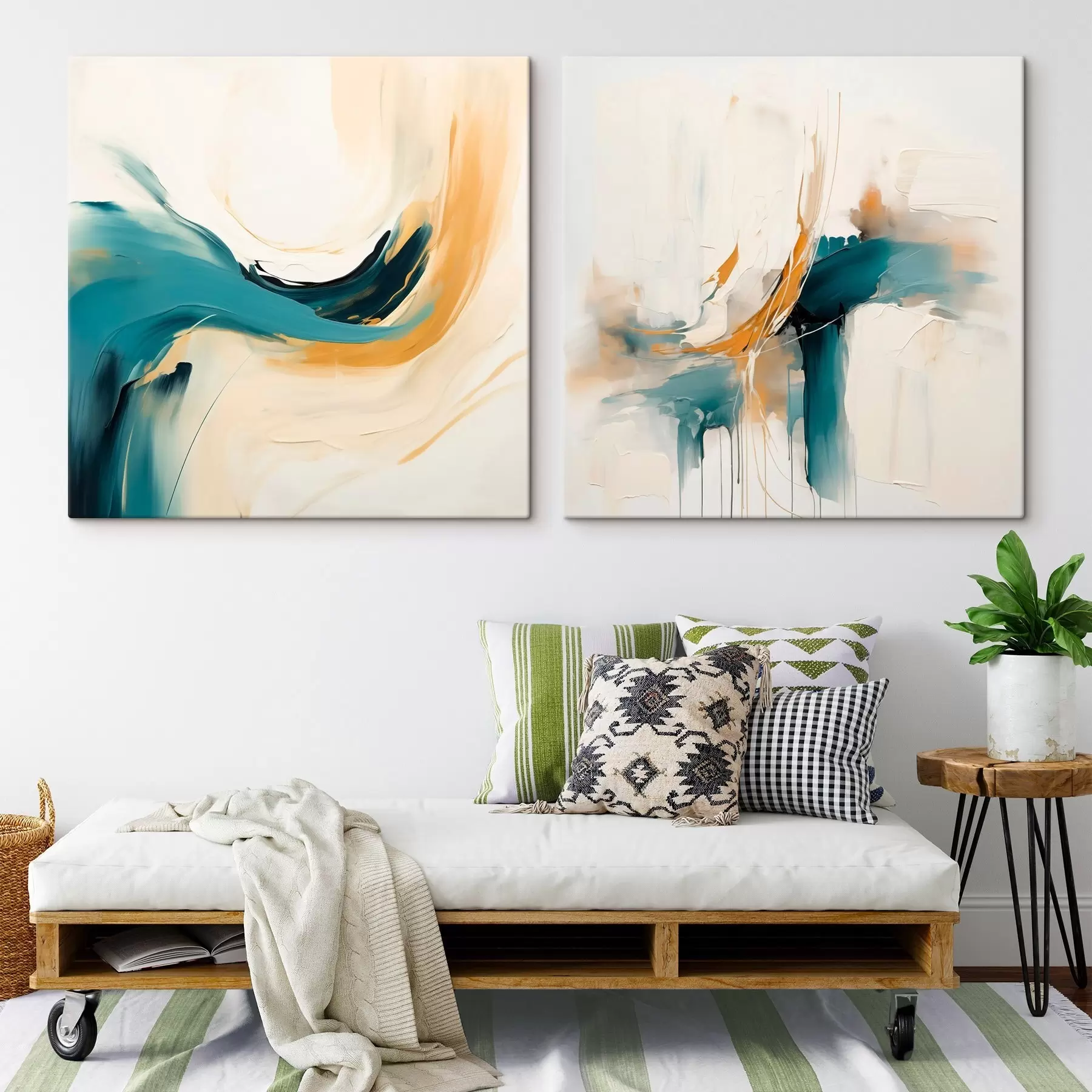 Fototapetes Mākslinieciska kompozīcija ar vienmērīgu krāsu pāreju m00989