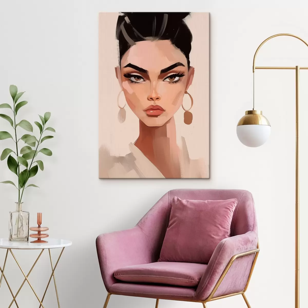 Glezna Meitenes portrets s46805