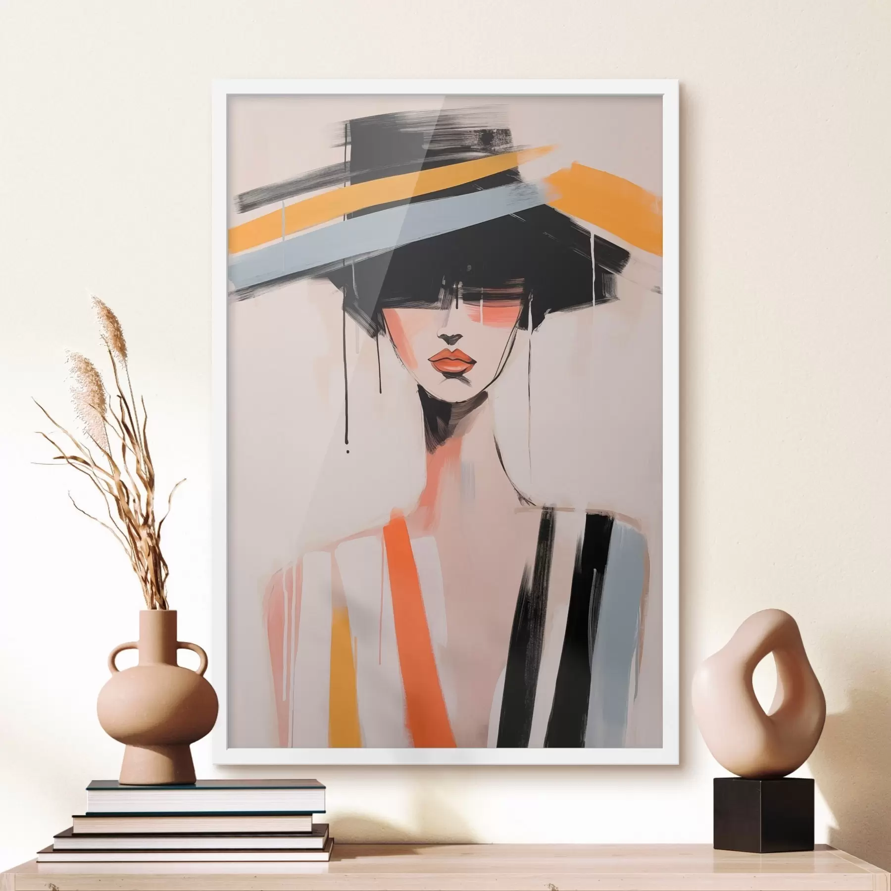 Fototapetes Kubisma portrets f46809