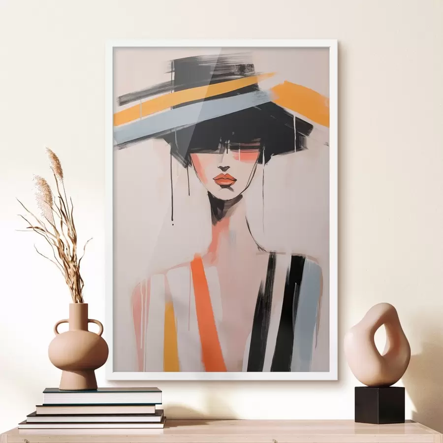 Fototapetes Kubisma portrets f46809