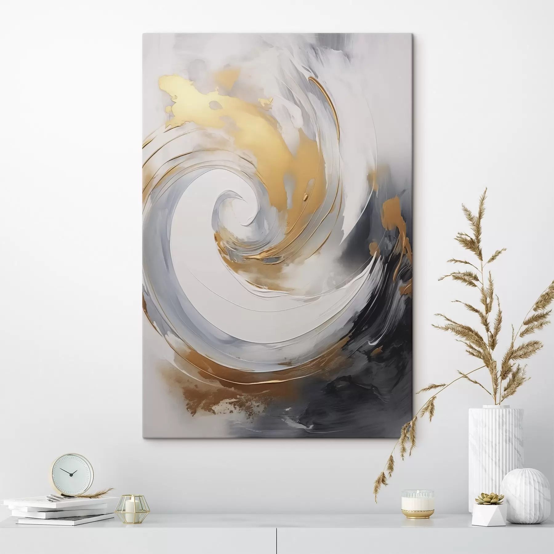 Glezna Abstrakts virpulis s46830