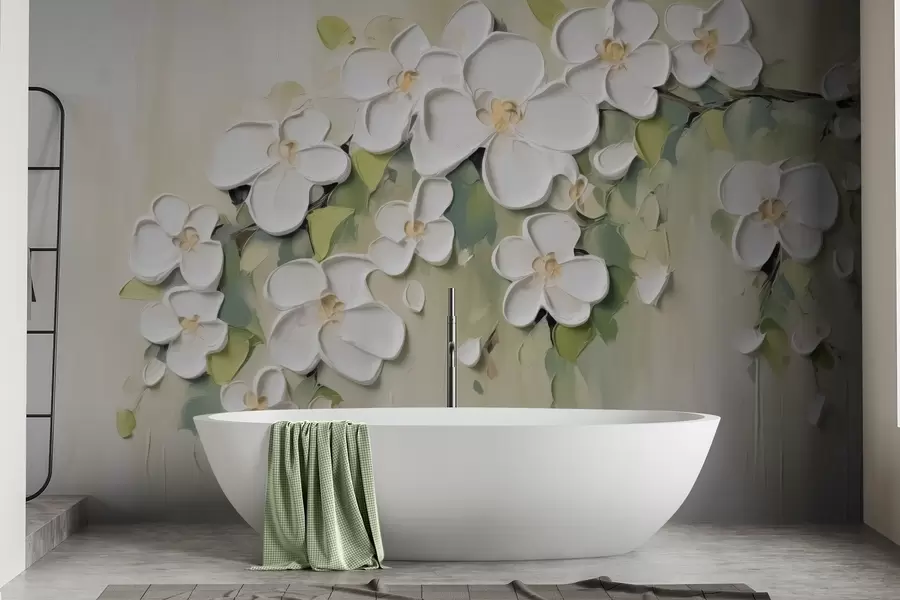 Fototapetes Zieds ar ziediem w04978