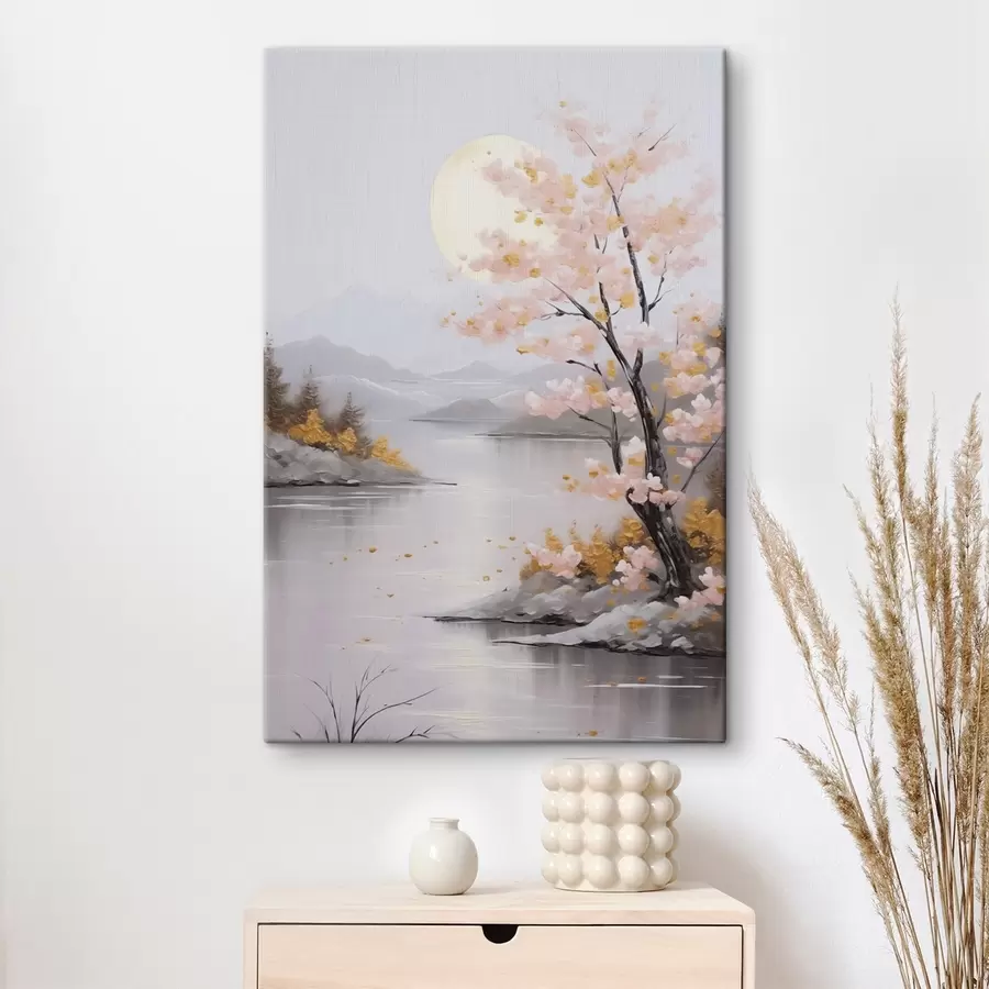 Glezna Abstrakta ainavas imitācija glezniecībā s46840