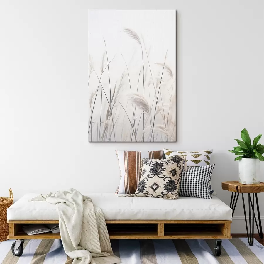 Glezna Augi uz gaiša fona s46883