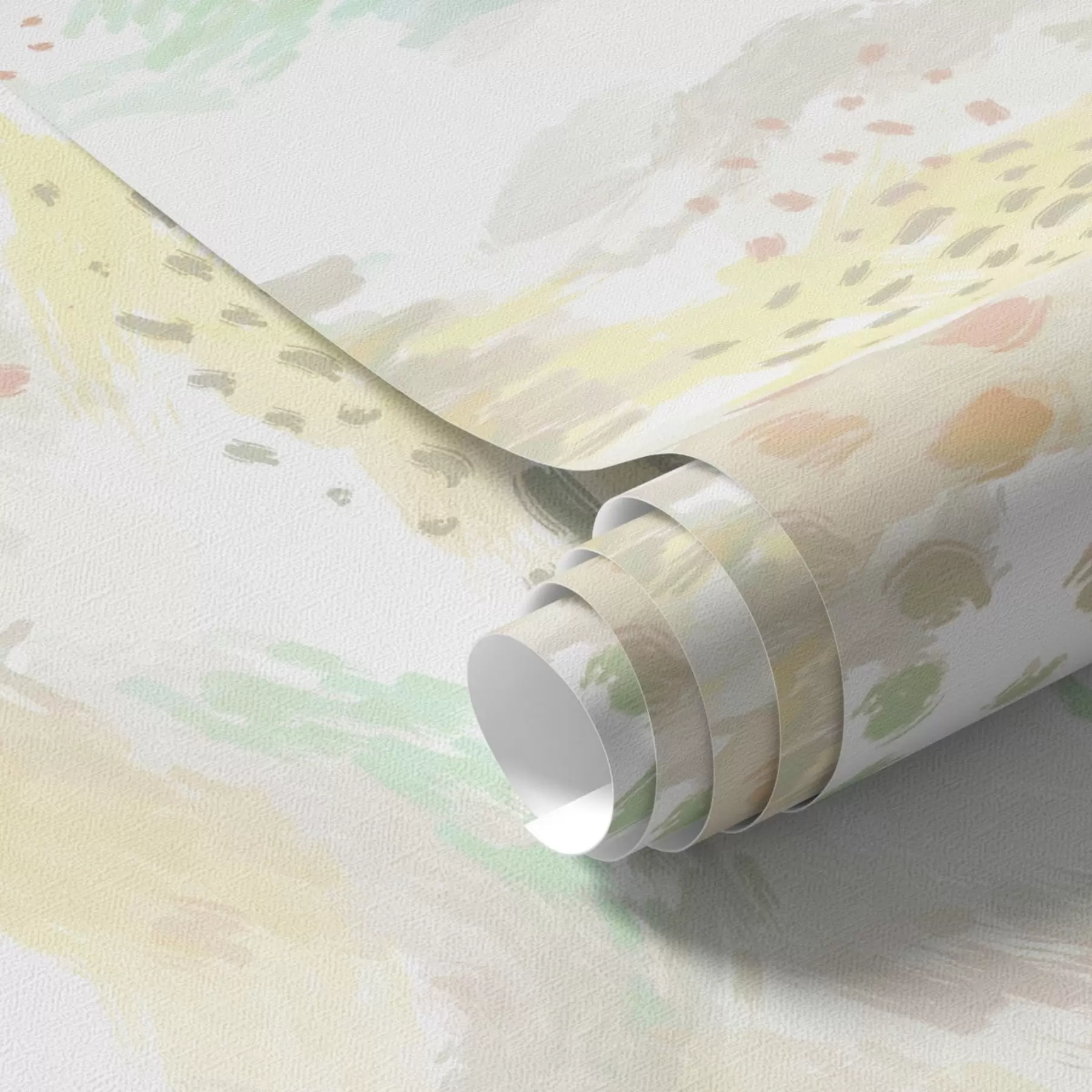 Fototapetes Gaiši pasteļtoņos uz gandrīz balta fona a00999