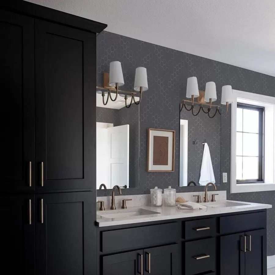 Fototapetes Tumšs grafīta šūnu raksts ar dziļumu a01061v1