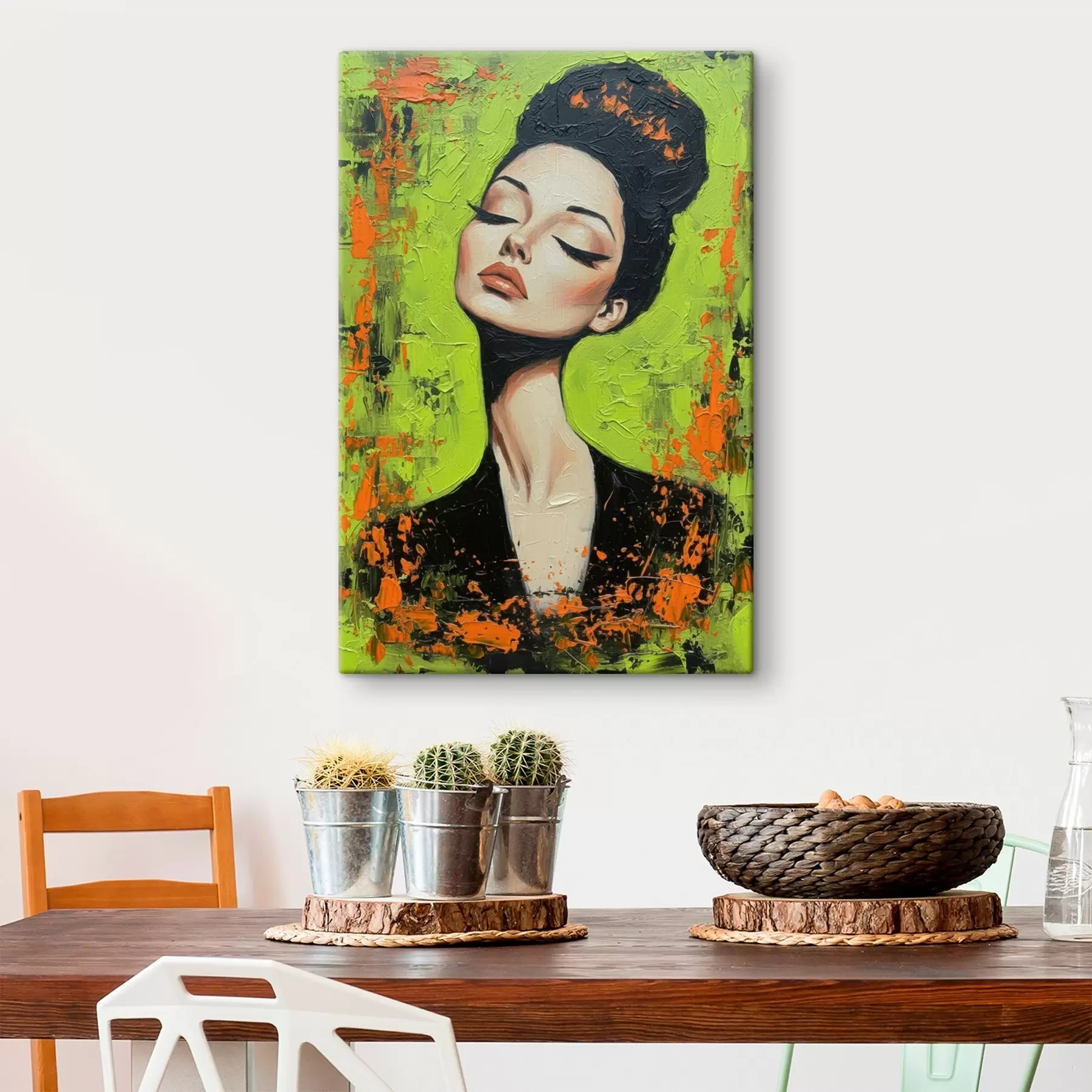 Glezna Meitenes portrets s46860