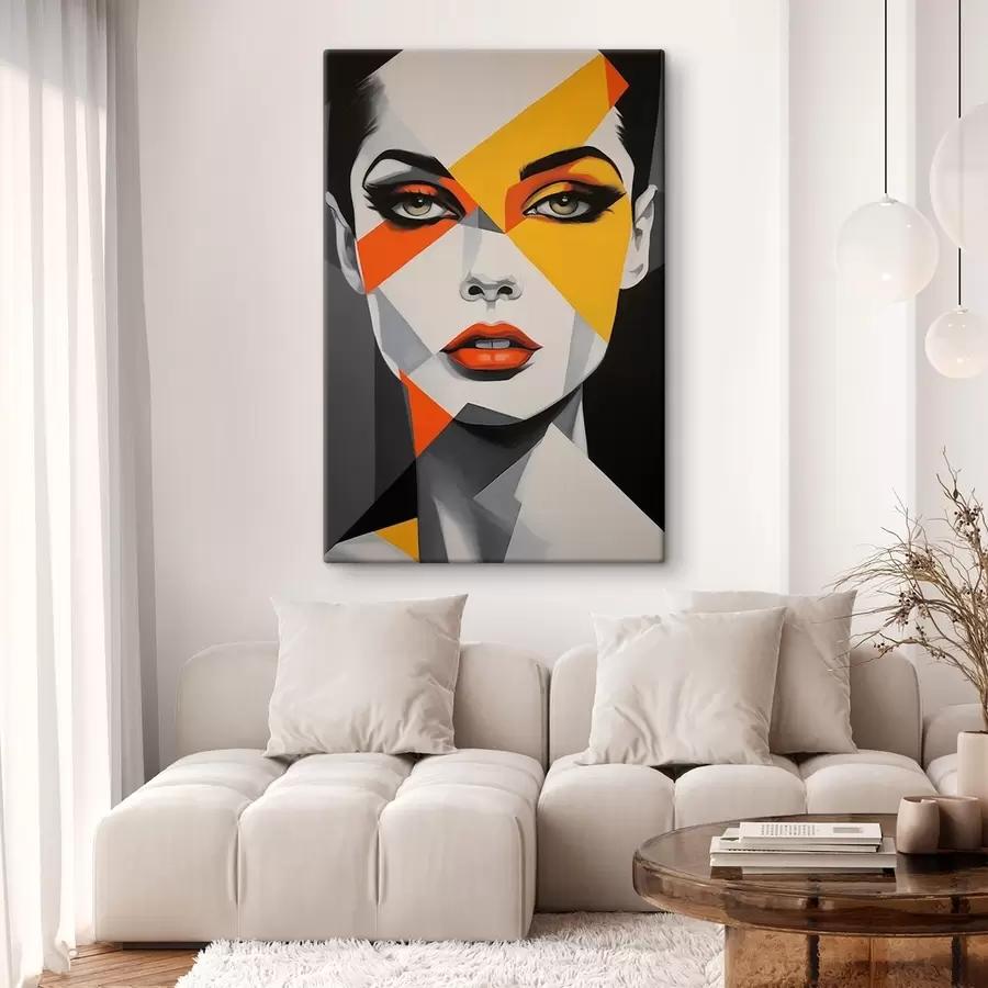 Glezna Abstraktais portrets s46865