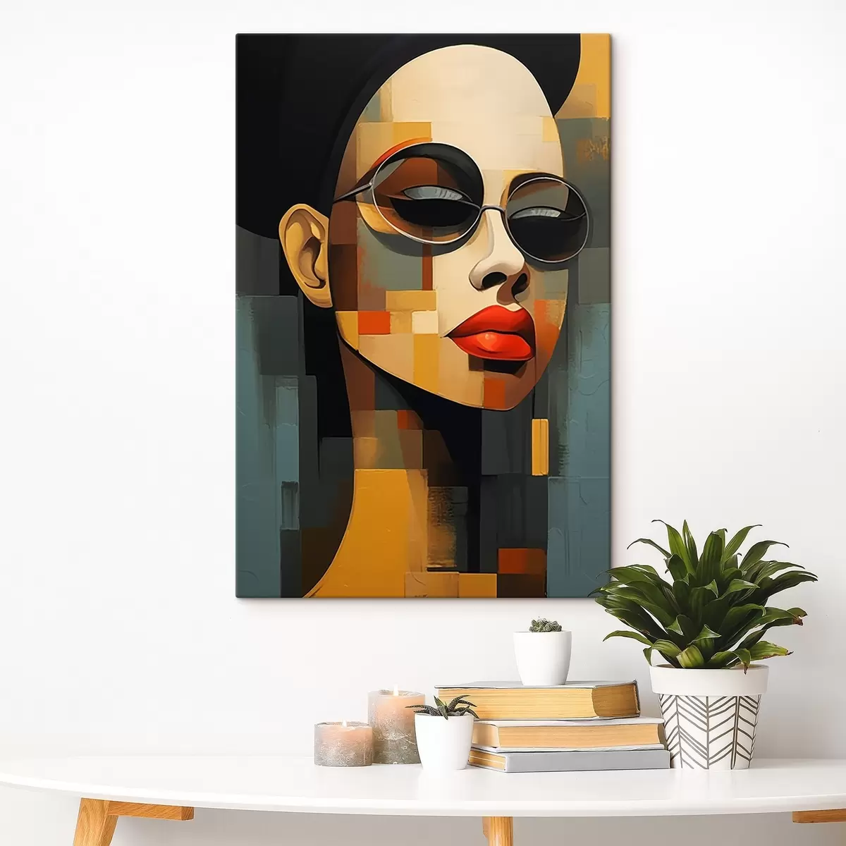 Glezna Abstraktais portrets s46868