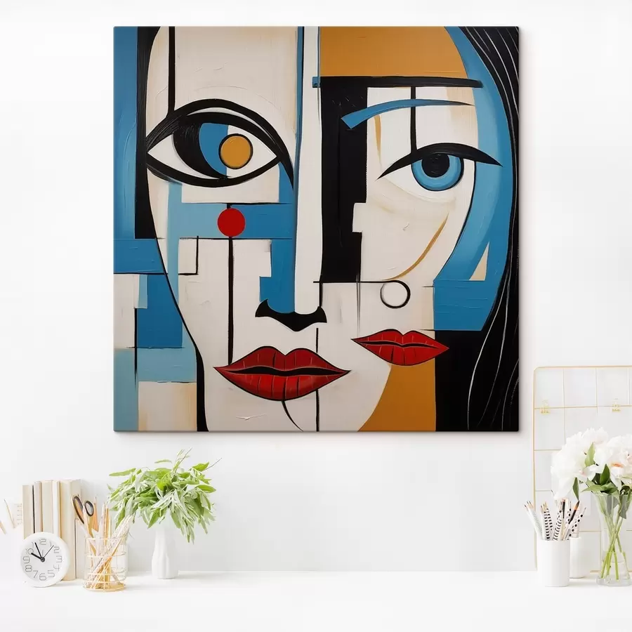 Glezna Abstraktais portrets s46870